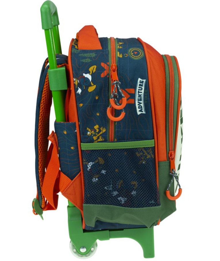 GIM - Gim Mickey Traveller Σχολική Τσάντα Τρόλεϊ Νηπιαγωγείου Μ25 x Π15 x Υ30cm - Junior Backpack  340-85072