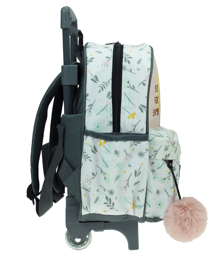GIM - Gim MINI BAMBI Σχολική Τσάντα Τρόλεϊ Νηπιαγωγείου Μ25 x Π15 x Υ30cm - Junior Backpack  341-15073 Disney Classics
