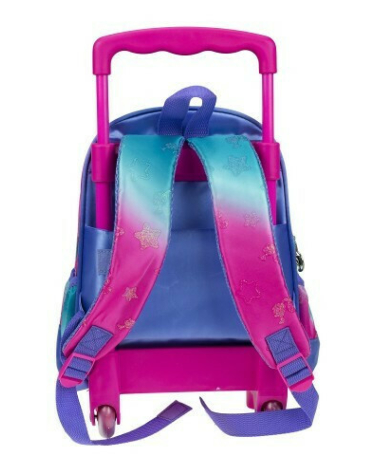 GIM - Gim MINI BARBIE FANTASY Σχολική Τσάντα Τρόλεϊ Νηπιαγωγείου σε Χρώμα Κοκκινο Μ25 x Π15 x Υ30cm - Junior Backpack  349-75073