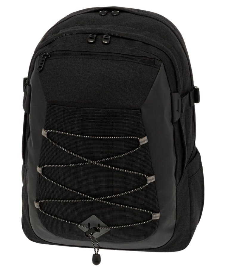 Polo Backpack NIRVANA Τσάντα Πλάτης / Σακίδιο σε Χρώμα Μαύρο 30 lt Υ47 x Μ34 x Π21cm 9-01-025-2000