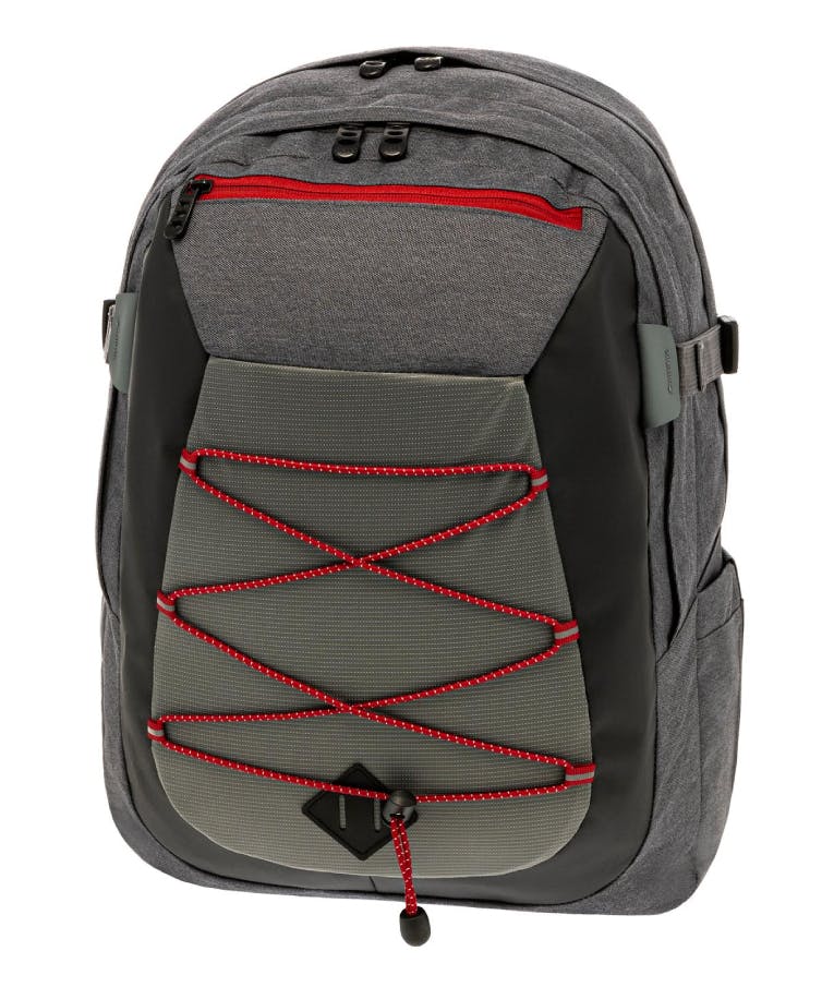 Polo Backpack NIRVANA Τσάντα Πλάτης / Σακίδιο σε Χρώμα Ανθρακί  30 lt Υ47 x Μ34 x Π21cm 9-01-025-2100