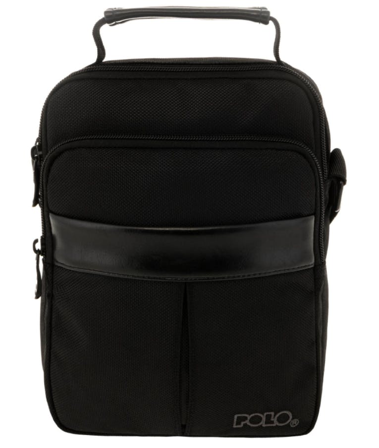 Polo Τσαντάκι Ώμου DON L Shoulder Bag Black 9-07-031-2000 Μαύρο