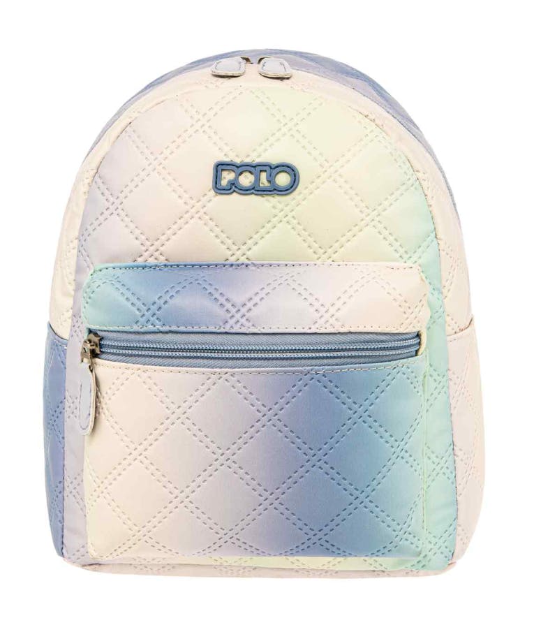 Polo CONTESSA Mini Bag Σχολική Τσάντα Πλάτης Βόλτας Πολύχρωμη Μ21 x Π14 x Υ16εκ 9-07-035-8221