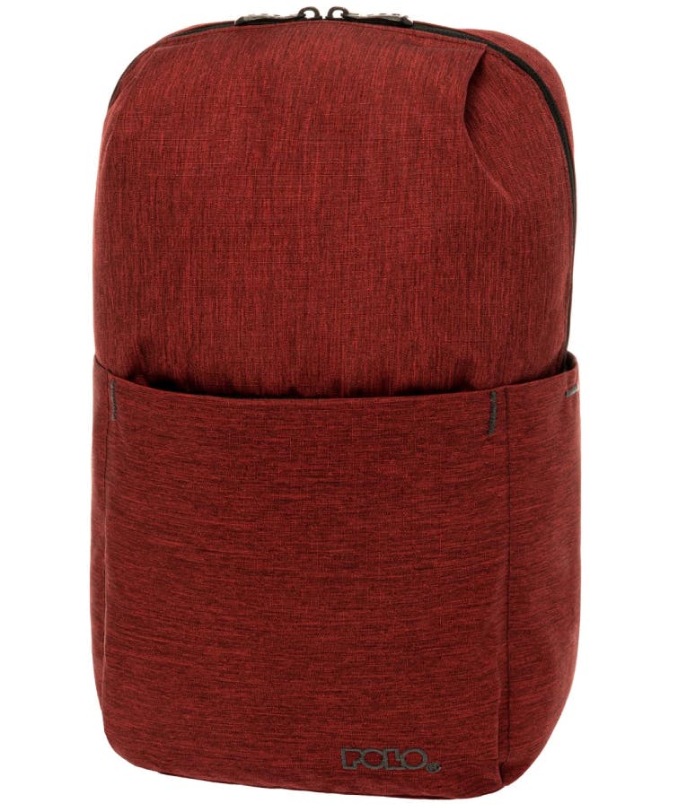 Polo Airy Backpack Υφασμάτινο Μικρό Σακίδιο Πλάτης Κόκκινο 9-02-038-3300 Red 10lt Y35xΜ22xΠ13cm BACKPACK