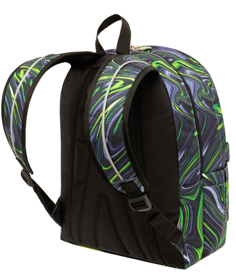 POLO - Σακίδιο Πλάτης Διθέσια  ORIGINAL DOUBLE SCARF ART 9-01-236-8175 Multicolor BACKPACK