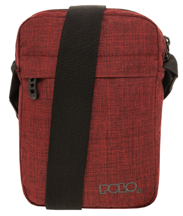 Polo Τσαντάκι Ώμου Shoulder Bag WAVE σε Κόκκινο Χρώμα 20x14x4  9-07-101-3300