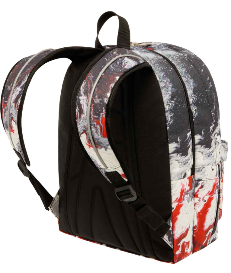 POLO - Σακίδιο Πλάτης Διθέσια  ORIGINAL DOUBLE SCARF ART 9-01-236-8174 Multicolor BACKPACK