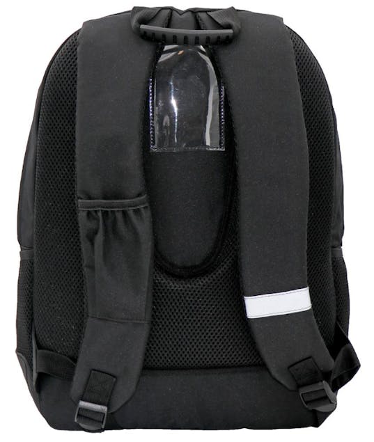 MUST - Must  Σχολική Τσάντα Πλάτης Δημοτικού  NASA σε Μαύρο Χρώμα 3 ΘΗΚΕΣ 33x16x45 cm  486020