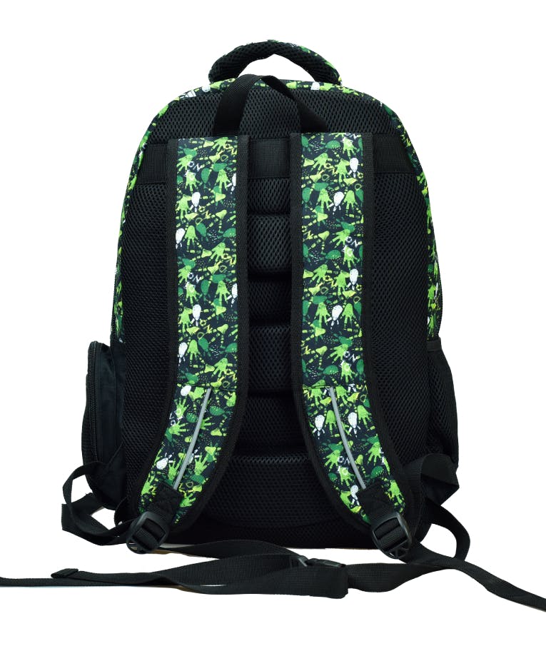 BMU - Back Me Up No Fear T-REX Σχολική Τσάντα Πλάτης Δημοτικού Backpack με 2 Κεντρικές Θέσεις 48 X 33 X 28cm 357-13031 