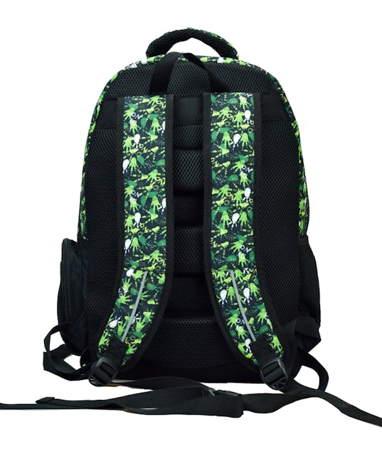 BMU - Back Me Up No Fear T-REX Σχολική Τσάντα Πλάτης Δημοτικού Backpack με 2 Κεντρικές Θέσεις 48 X 33 X 28cm 357-13031 