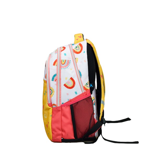 HALLMARK - Back Me Up Hallmark RAINBOW Σχολική Τσάντα Backpack Δημοτικού με 3 θήκες  333-23031BMU