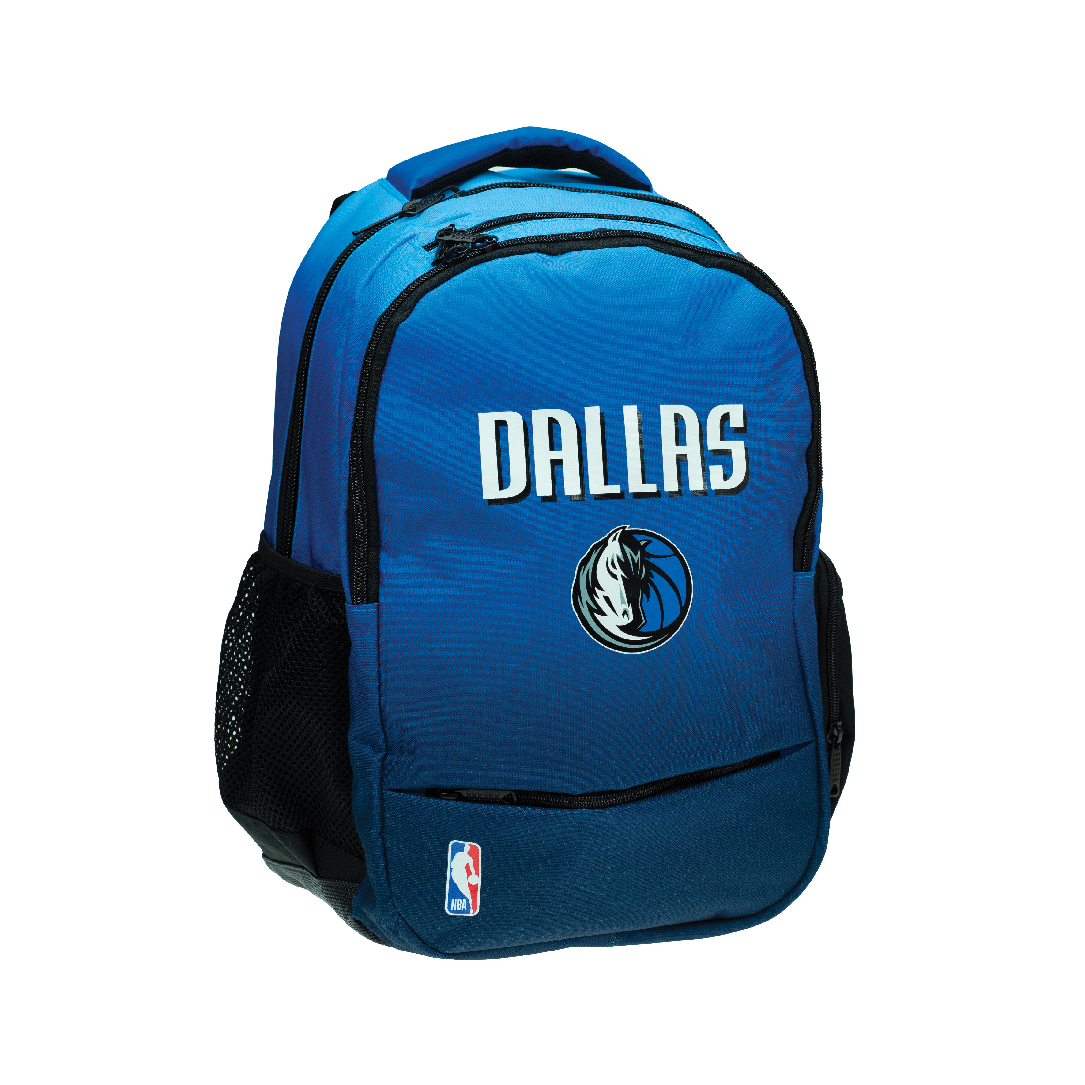BMU - Back Me Up NBA DALLAS MAVERICKS RETRO Σχολική Τσάντα Πλάτης Backpack Δημοτικού Μπλε με 3 θήκες  338-90031 