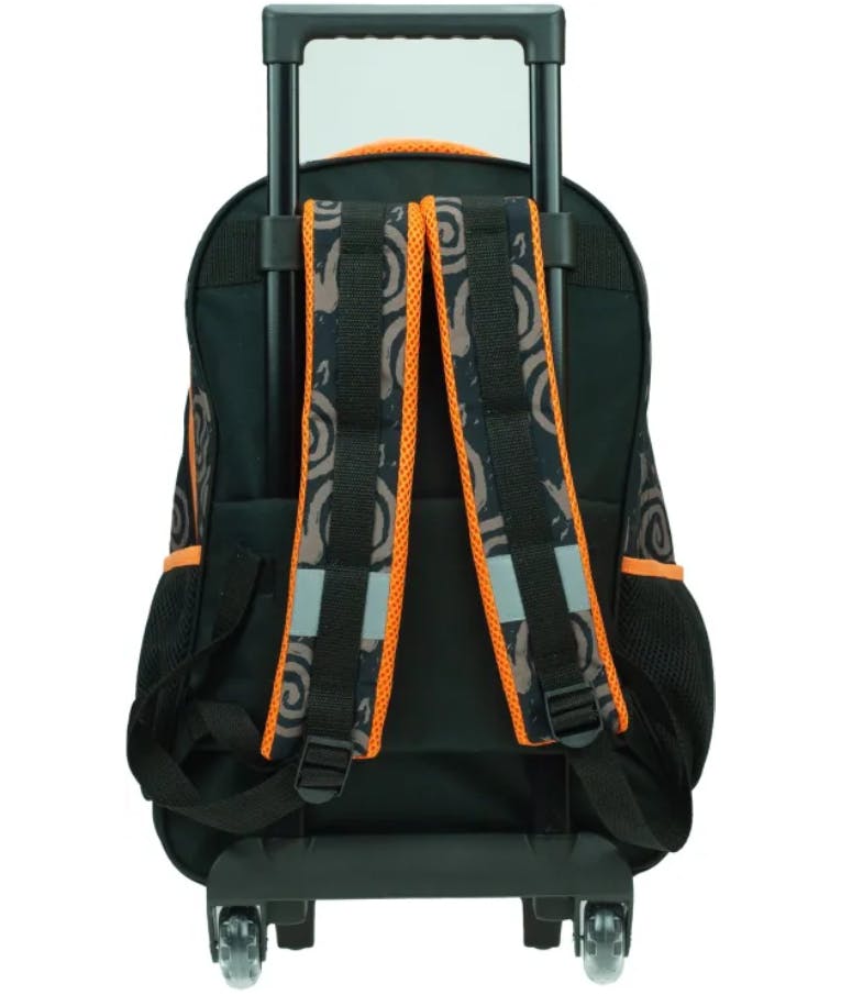 GIM -  Σχολική Τσάντα Trolley Δημοτικού NARUTO 3 θήκες  Μ35 x Π20 x Υ51cm  369-00074 Τρόλεϊ