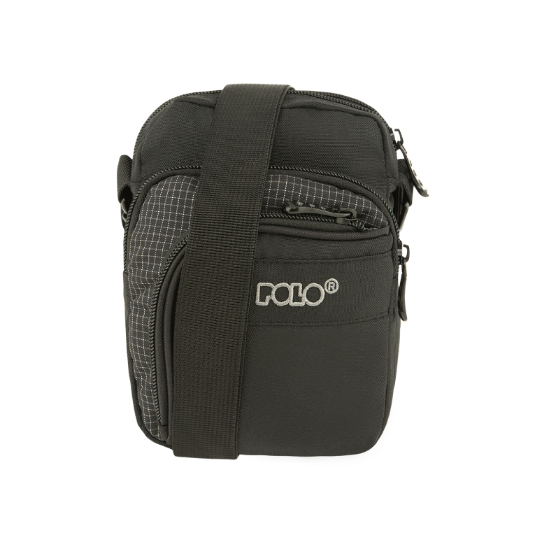 Polo Τσαντάκι Ώμου Shoulder Bag STRIKE (S) Μαύρο  17x13x9  9-07-007-2000