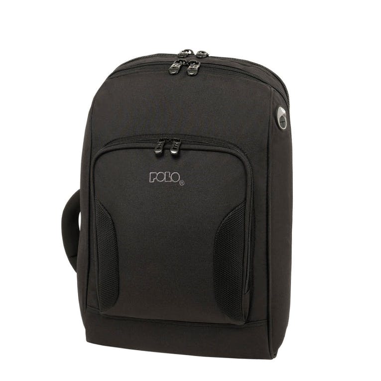 Polo Σακίδιο Πλάτης LAPTOP Backpack  Μαύρο  Χωρητικότητα 15lt  30x17x42cm   9-02-069-2000