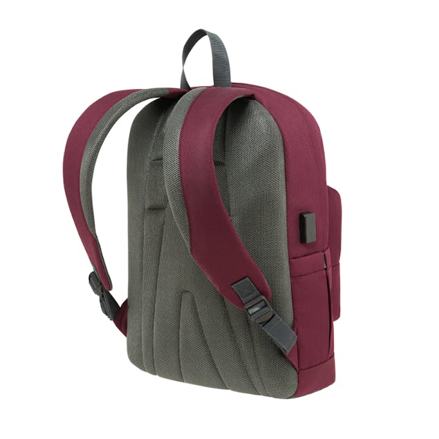 POLO - Polo Backpack BOLE NG Laptop Τσάντα Πλάτης Χρώμα Μπορντώ 25 lt Υ45 x Μ32 x Π17cm 9-01-243-3200