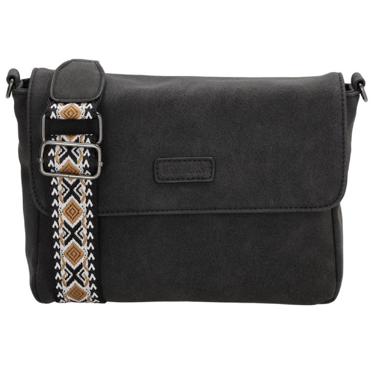 Beagles Shoulder Bag Γυναικεία Τσάντα Ώμου Χρώμα Μαύρο  22139-001