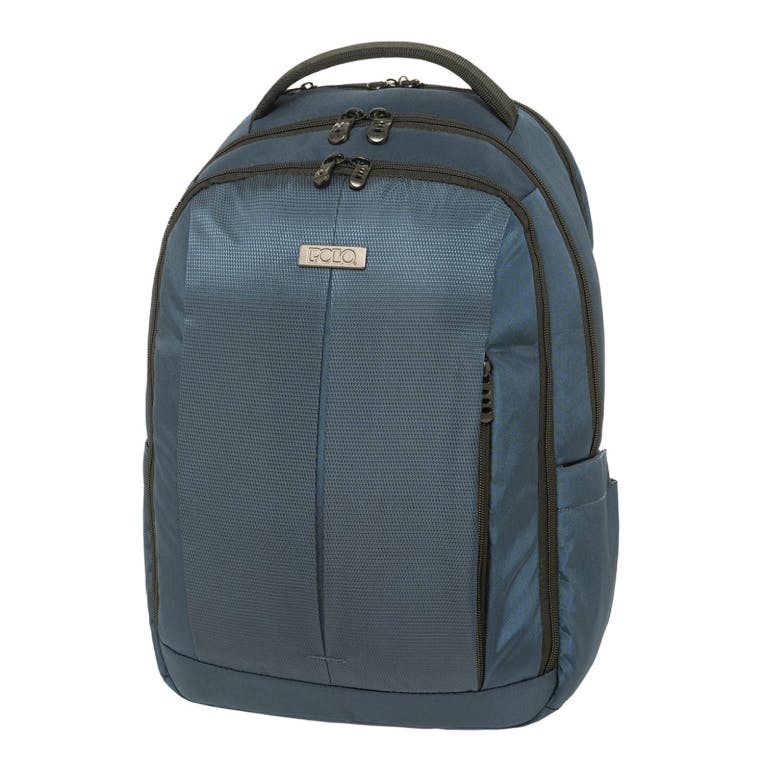 Polo Backpack BUSY  Σακίδιο Πλάτης - Laptop Night Blue 3 Κεντρικές Θήκες 30 lt Υ45 x Μ31 x Π18cm 9-02-059-5000