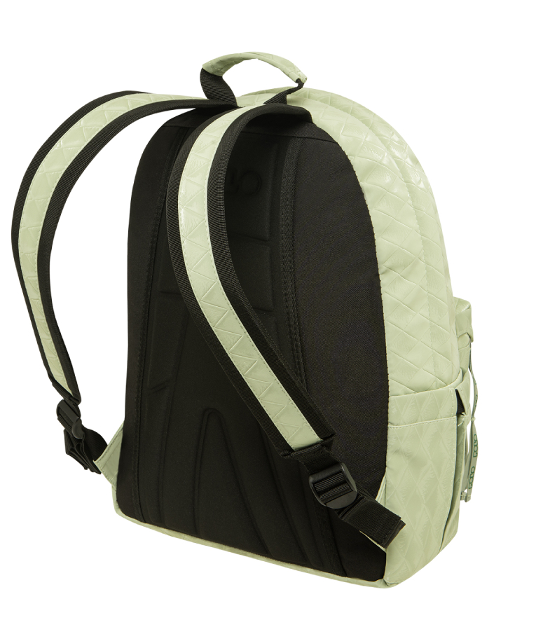 POLO - Σακίδιο Πλάτης ZUCCHERO Backpack Σχολική Τσάντα Πλάτης / Βόλτας σε Πράσινο Παστέλ Χρώμα 20lt Υ41xΜ31xΠ21 cm 9-02-058-8323