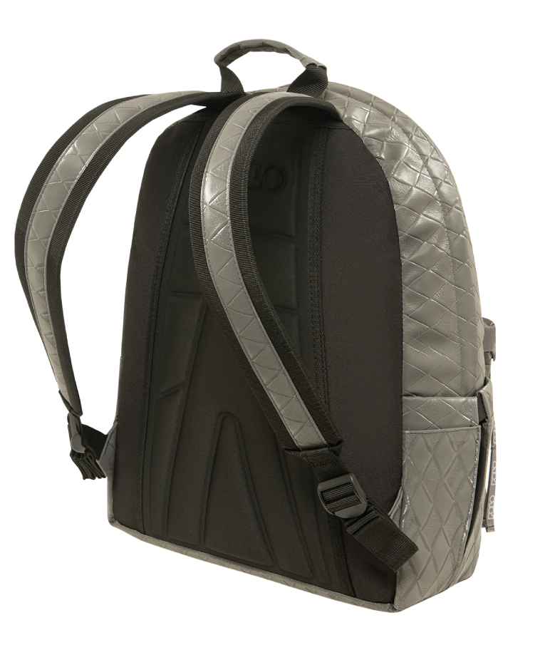 POLO - Σακίδιο Πλάτης ZUCCHERO Backpack Σχολική Τσάντα Πλάτης / Βόλτας σε Ανθρακί Χρώμα 20lt Υ41xΜ31xΠ21 cm 9-02-058-8325
