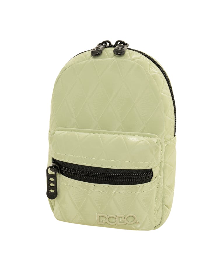 Polo Backbag ΤΣΑΝΤΑΚΙ ΒΟΛΤΑΣ ΠΛΑΤΗΣ 2MINI Ι 18x12x6 Χρώμα Πράσινο Παστέλ 9-07-052-8323