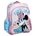  Σχολική Τσάντα Πλάτης Backpack Δημοτικού MINNIE POLKA DOT POWER με 3 θήκες 43X30X17 εκ. 340-38031 BMU