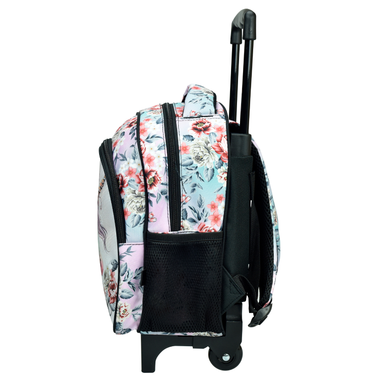 BMU - Gim Σχολική Τσάντα Τρόλευ Νηπίου MAGIC UNICORN Trolley Bag με 2 Κεντρικές Θέσεις  357-17072