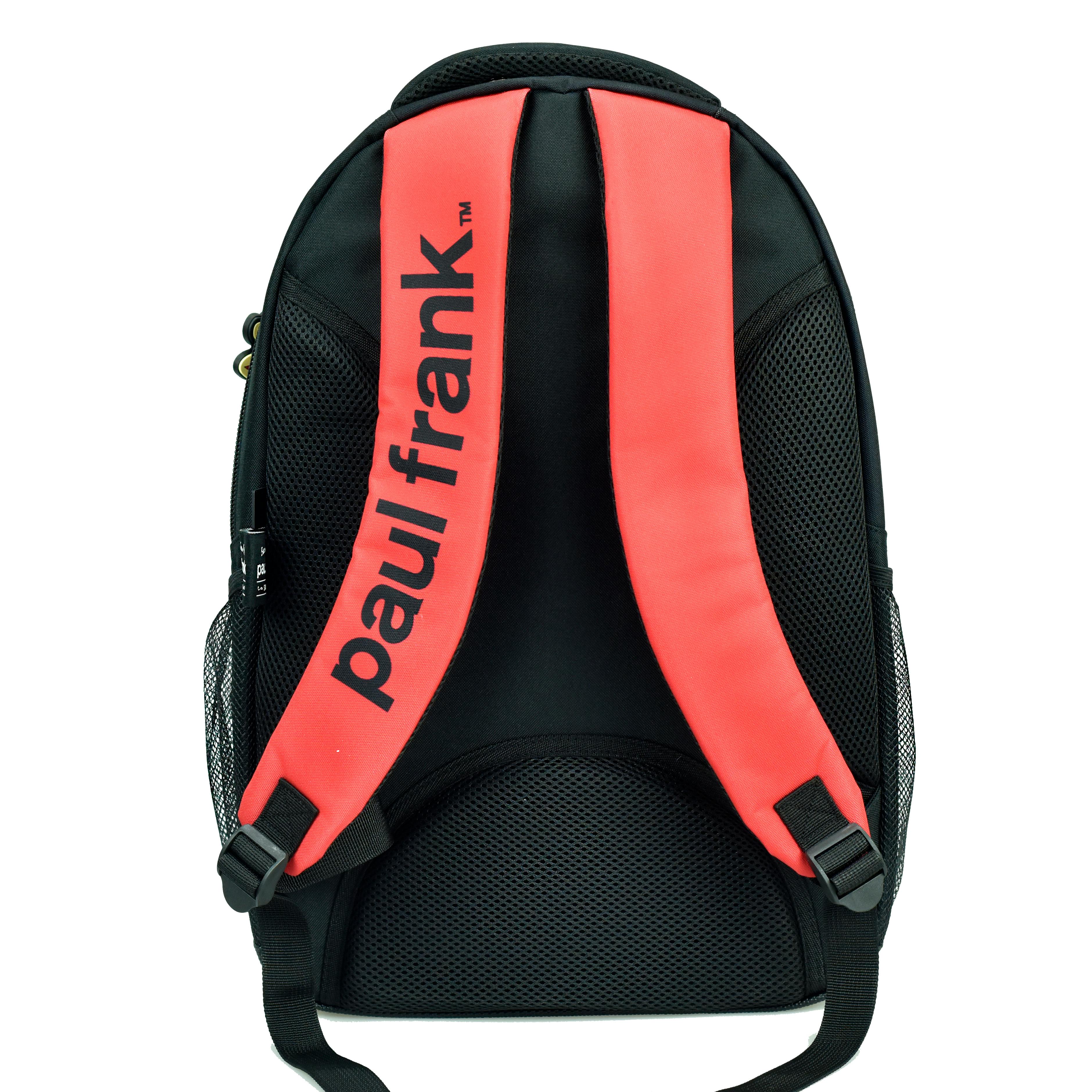 BMU - Back Me Up  Σχολική Τσάντα Πλάτης Οβάλ PAUL FRANK PARTY FEVER Backpack  με 3 θήκες 48X30X28 εκ. 346-89031 