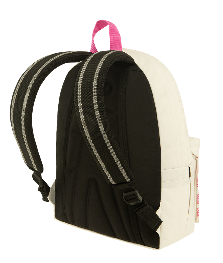 POLO - Σακίδιο Πλάτης Μονοθέσιο  ORIGINAL SCARF 9-01-135-2543 Λευκό - White BACKPACK