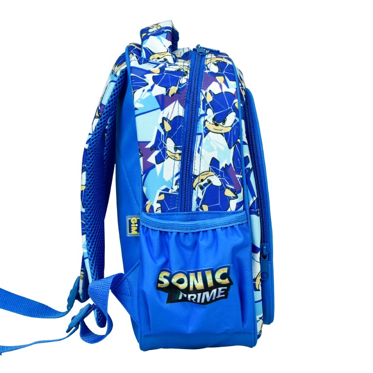 GIM -  DISNEY SONIC PRIME Σχολική Τσάντα Πλάτης Νηπίου Νηπιαγωγείου Junior Bag 334-84054