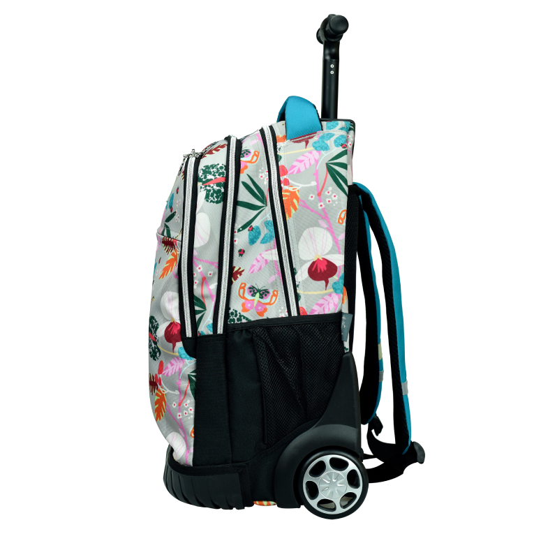 HALLMARK - Hallmark BUG Σχολική Τσάντα Πλάτης ΤΡΟΛΕΙ TROLLEY  Backpack Δημοτικού με 2 Κεντρικές θήκες Πολυθεσιακή 333-28074 GIM