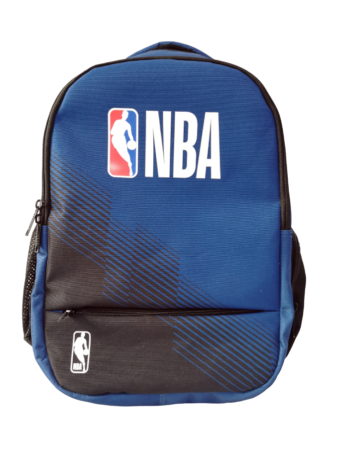 BMU - NBA LOGO BLUE Σχολική Τσάντα Πλάτης ΠΟΛΥΘΕΣΙΑΚΗ Backpack Δημοτικού 338-25031  Back Me Up