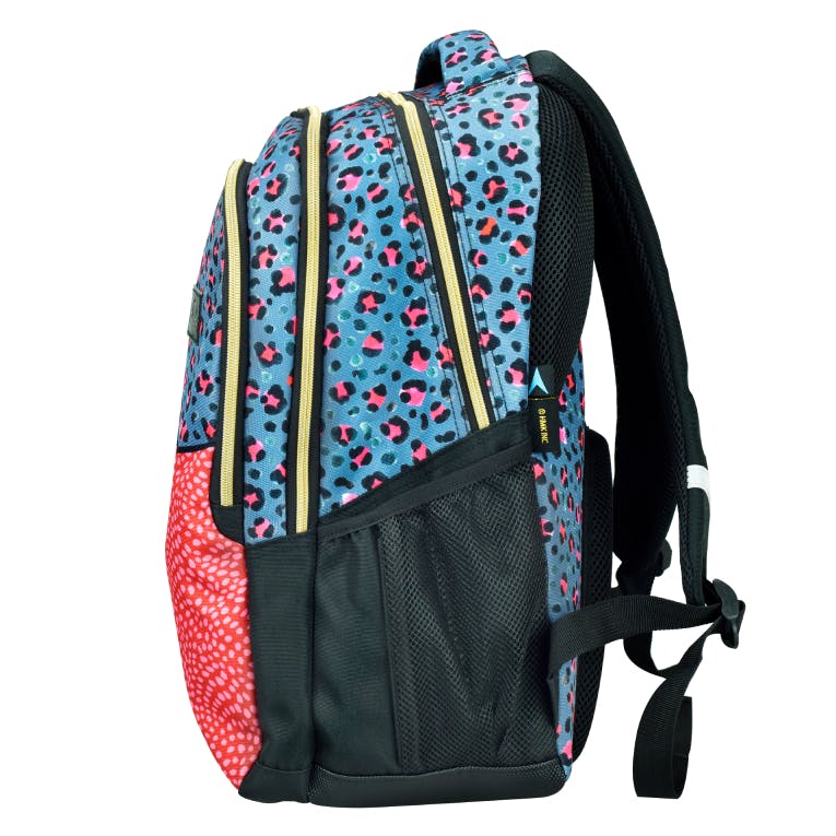 HALLMARK -  PRINT Σχολική Τσάντα Πλάτης ΠΟΛΥΘΕΣΙΑΚΗ Backpack Δημοτικού 333-35031 BMU Back Me Up