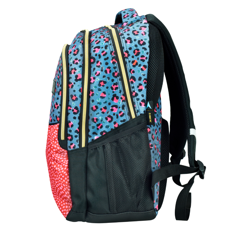 HALLMARK -  PRINT Σχολική Τσάντα Πλάτης ΠΟΛΥΘΕΣΙΑΚΗ Backpack Δημοτικού 333-35031 BMU Back Me Up