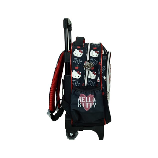 GIM - HELLO KITTY CROCHE Σχολική Τσάντα Τρόλευ Νηπίου - Trolley Bag  335-73072