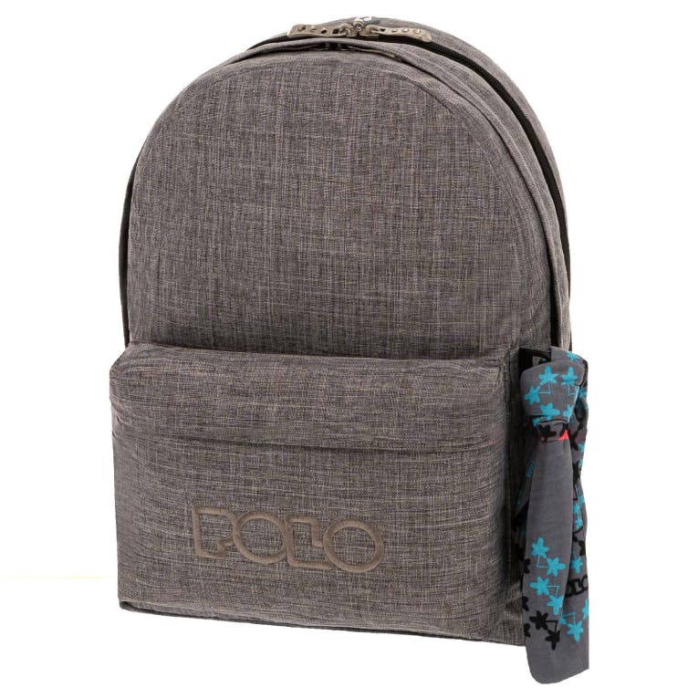 Σακίδιο Πλάτης Μονοθέσιο ORIGINAL SCARF 9-01-135-2100 Ανθρακί BACKPACK