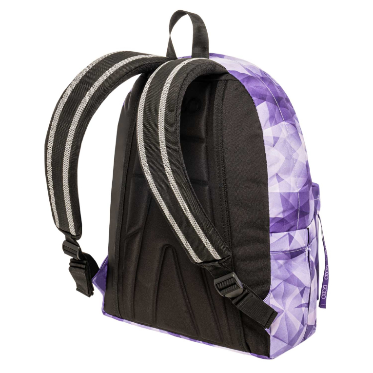 POLO - Σακίδιο Πλάτης Μονοθέσιο  ORIGINAL SCARF SHAPES Μωβ 9-01-102-8338 Backpack