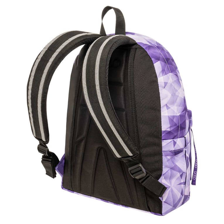 POLO - Σακίδιο Πλάτης Μονοθέσιο  ORIGINAL SCARF SHAPES Μωβ 9-01-102-8338 Backpack
