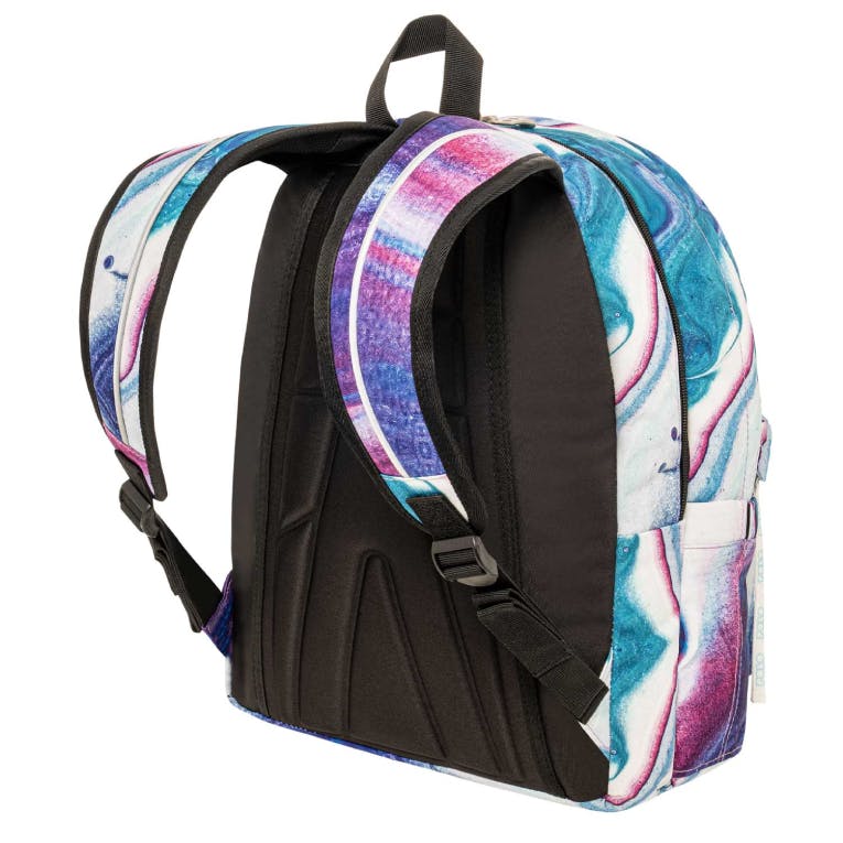 POLO - Σακίδιο Πλάτης Διθέσιο  ORIGINAL DOUBLE SCARF SHAPES 9-01-202-8343  Backpack  Μ:24 | Π:30 | Υ:40cm