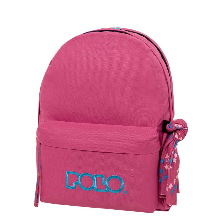POLO - Σακίδιο Πλάτης Διθέσιο ORIGINAL DOUBLE SCARF Φούξια 27 - 30 lt Y42cm Μ30cm Π24cm   BACKPACK 9-01-235-4456