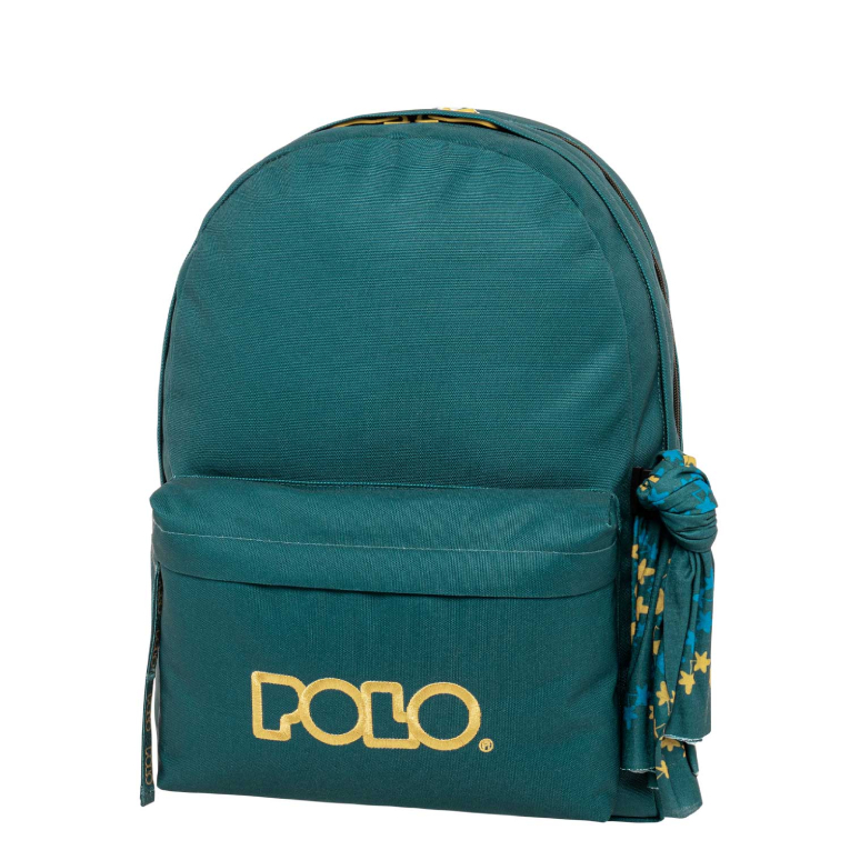 Σακίδιο Πλάτης Διθέσιο ORIGINAL DOUBLE SCARF Πετρόλ Petrol 27 - 30 lt Y42cm Μ30cm Π24cm   BACKPACK 9-01-235-5876