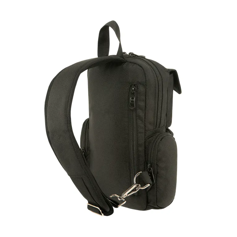 POLO - Polo Τσαντάκι Ώμου Shoulder Bag Cross Bag Μαύρο  3 lt Υ. 29cm | Μ. 21cm | Π. 9cm 9-07-962-2000