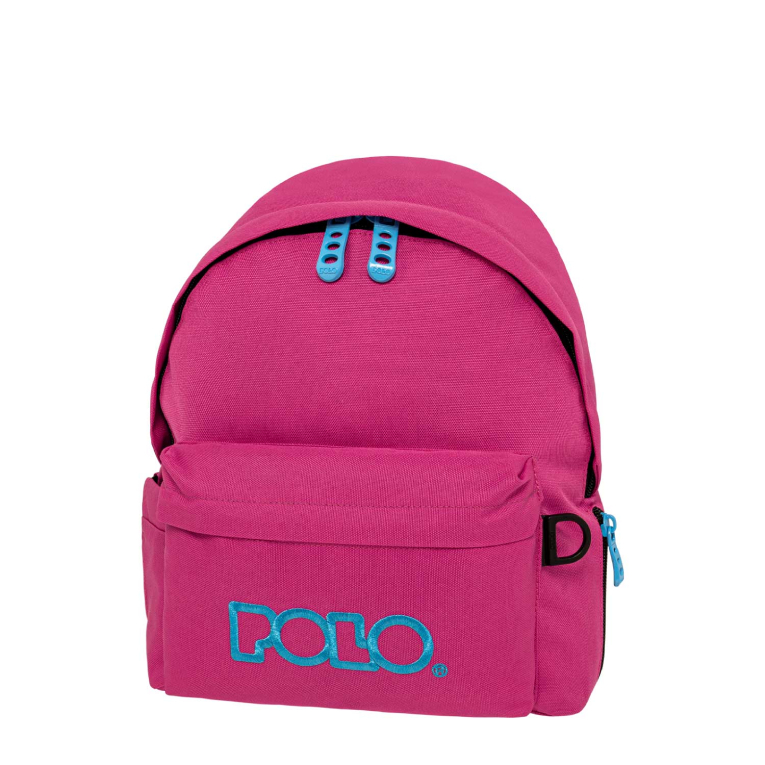 POLO - Polo Mini Backbag Τσάντα -Σακίδιο Πλάτης Μικρή Βόλτας σε χρώμα Φούξια 9-01-067-4456