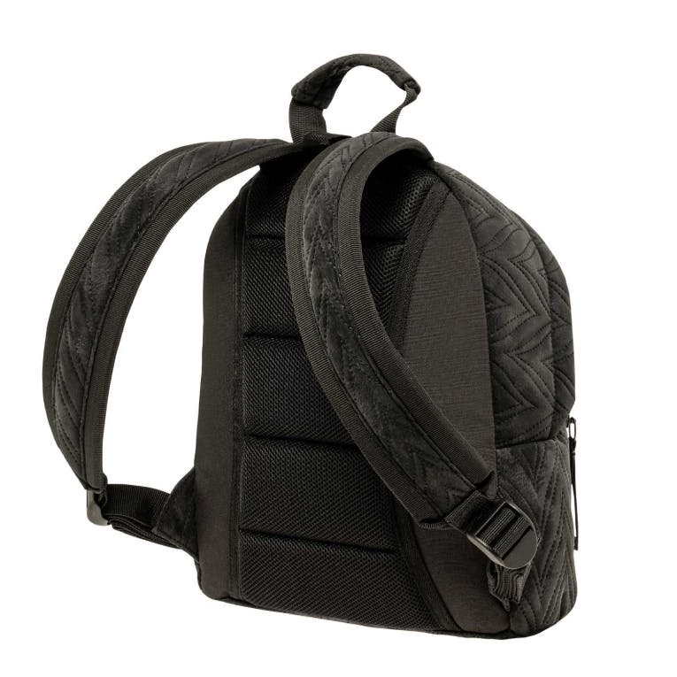 POLO - Polo Mini Backbag LEAVES Τσάντα -Σακίδιο Πλάτης Μικρή Βόλτας σε χρώμα Μαύρο   9-07-083-2000