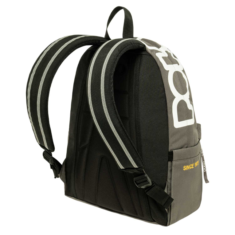 Backbag  '75 Σχολική Τσάντα -Σακίδιο Πλάτης Μονοθέσιο Επετεικό με 1 Κεντρικές Θήκες 20 lt 42x30x21cm Γκρι 9-01-075-2200