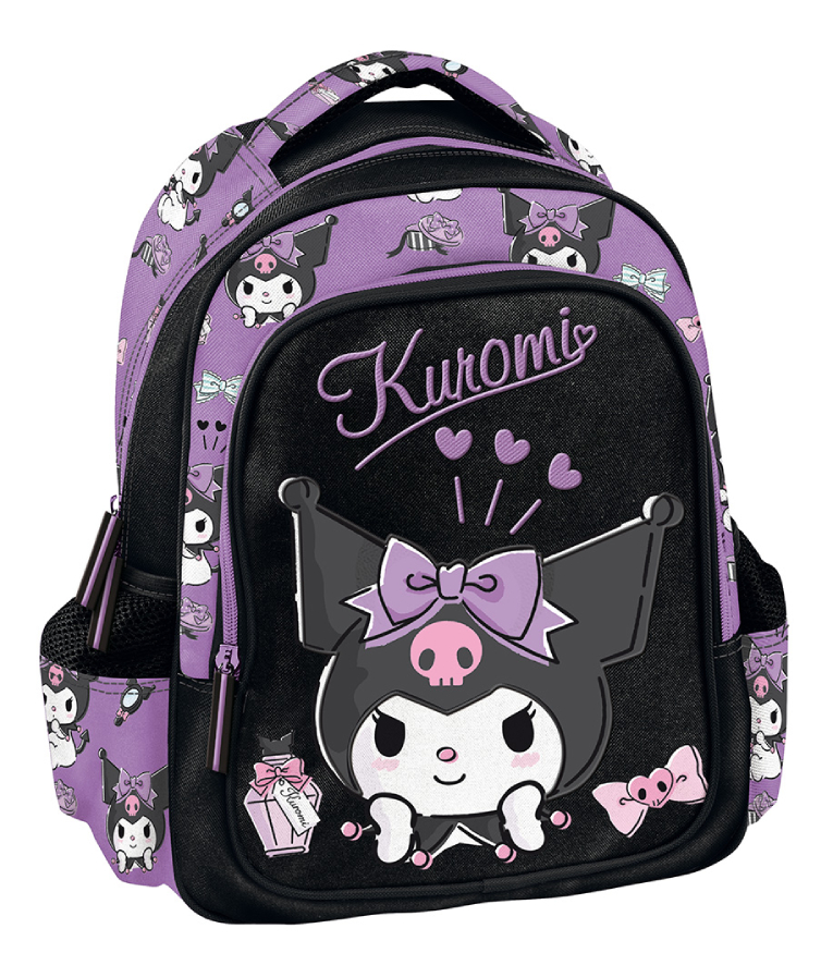 Graffiti  Σχολική Τσάντα Πλάτης Νηπίου SKETCH KUROMI με 2 μεγάλες θήκες και 2 πλαϊνές  Μ:24x Π:11 xY:30cm 252291