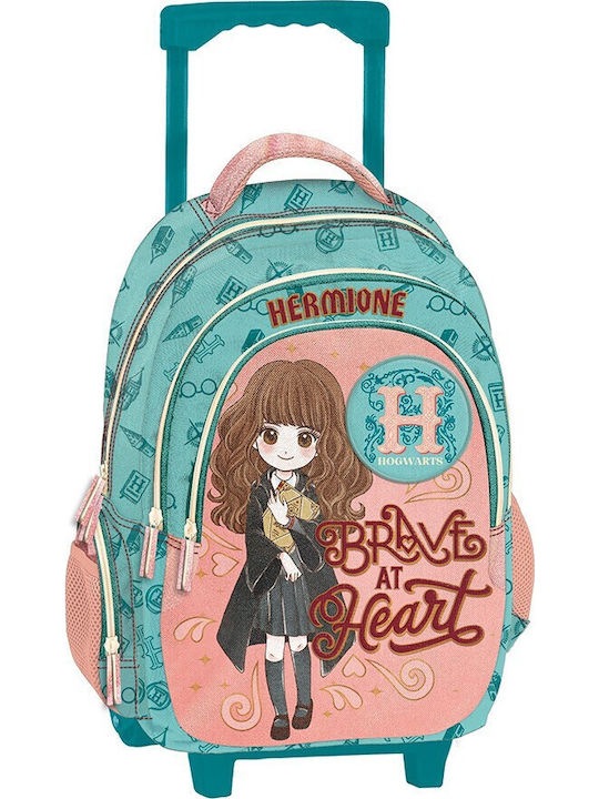 GRAFFITI - Graffiti  Σχολική Τσάντα Τρόλευ Δημοτικού HERMIONE Trolley Bag Μ32 x Π17 x Υ50εκ με 3 κεντρικές θήκες 254252