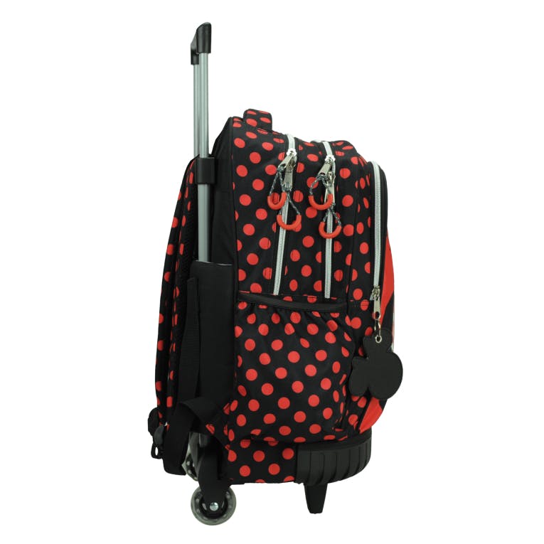 GIM - Gim Σχολική Τσάντα Τρόλευ Δημοτικού Trolley MINNIE NOMADIC SPIRIT με 3 Κεντρικές Θέσεις 52x38x20cm 340-34078