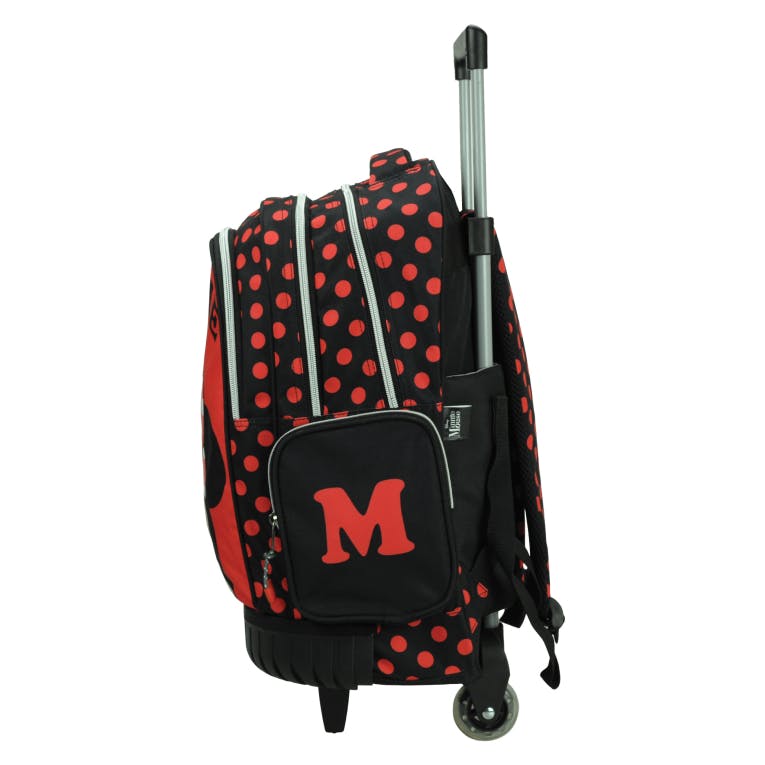 GIM - Gim Σχολική Τσάντα Τρόλευ Δημοτικού Trolley MINNIE NOMADIC SPIRIT με 3 Κεντρικές Θέσεις 52x38x20cm 340-34078