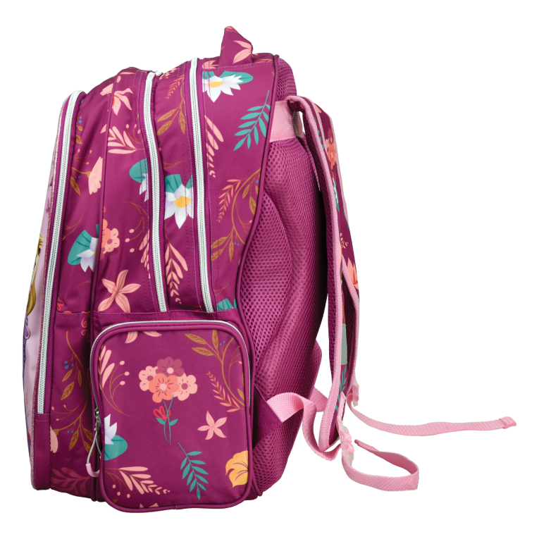 GIM - Gim Σχολική Τσάντα Πλάτης Δημοτικού Οβάλ PRINCESS CASTLE Backpack  46x35x20cm  331-56031